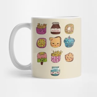 Cute Pack of Snacks Mug